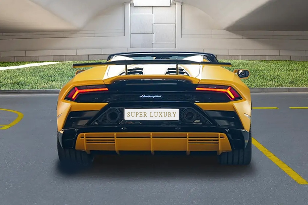 LAMBORGHINI EVO SPIDER 2024 - YELLOW