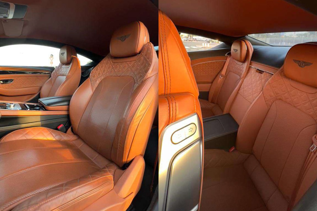 Bentley Continental GT Gold
