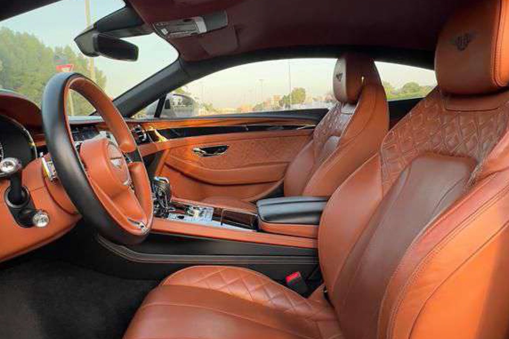 Bentley Continental GT Gold