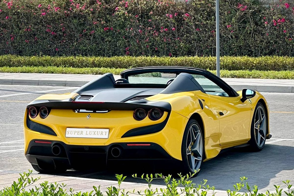 Ferrari F8 Spider 2024 yellow edition