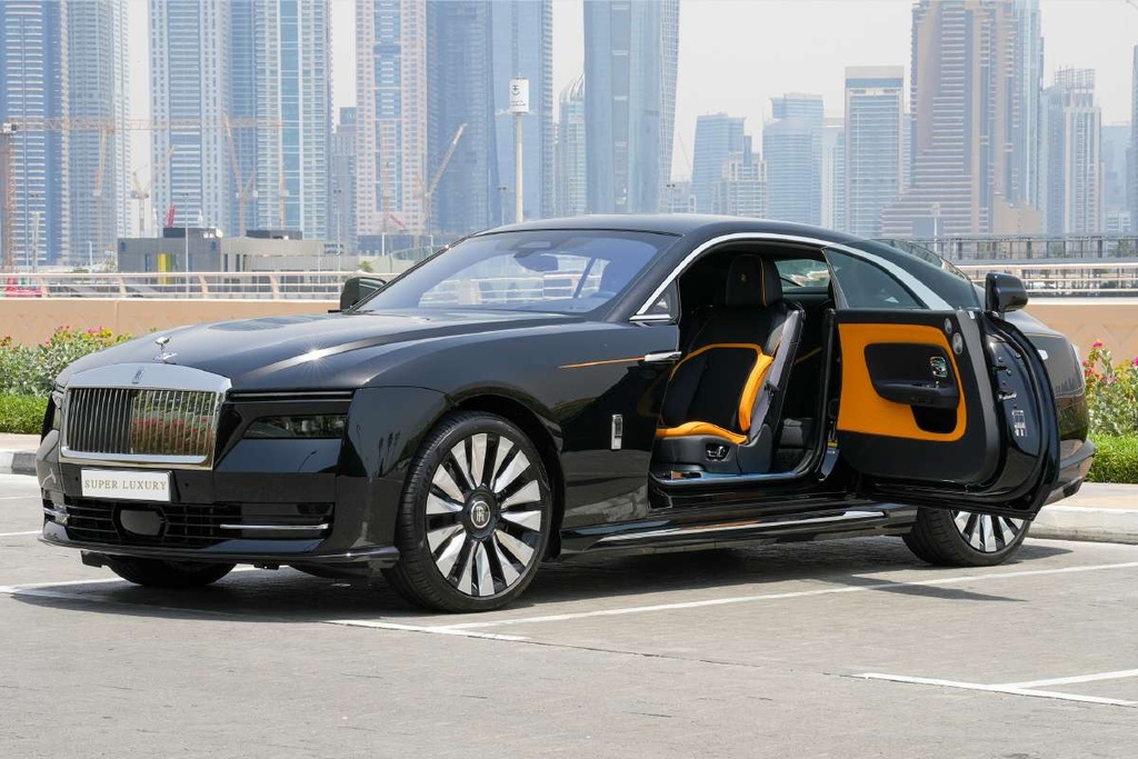 Rolls Royce Spectre ( Black ) | Super Luxury Car Rental