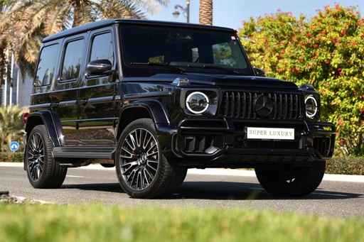 Rent Mercedes G63 Dubai – 2025 Black Edition