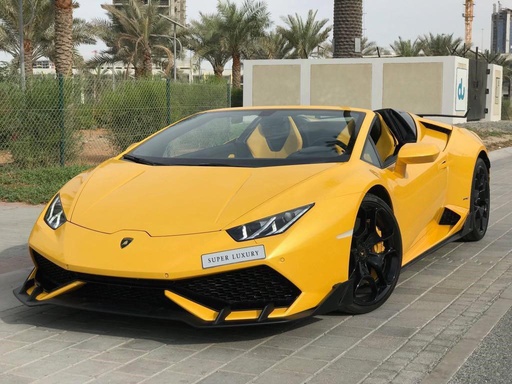Lamborghini Huracan Spyder Rental in Dubai