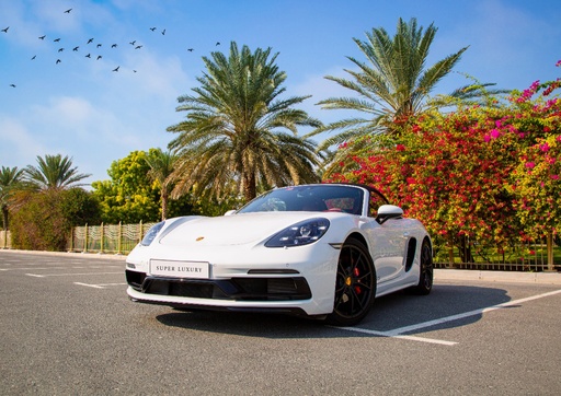Rent Porsche Boxster 718 GTS in Dubai
